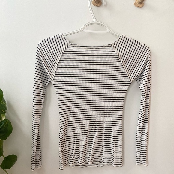 Free people ribbed striped top - Picture 4 of 4